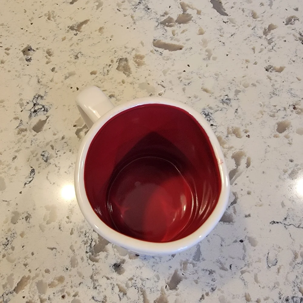 Rae Dunn Meow Mug‎ Red